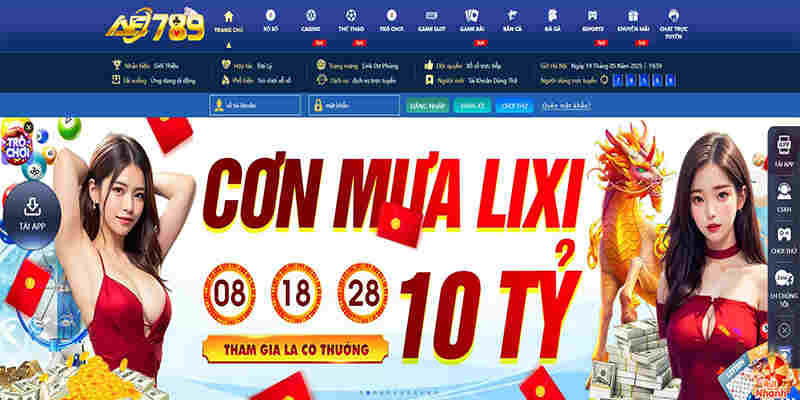 Chỉ cần thao tác vài bước là có thể đăng nhập AE789